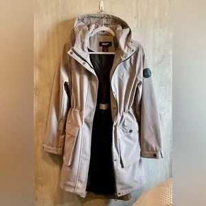 Dkny rain deals jacket women's
